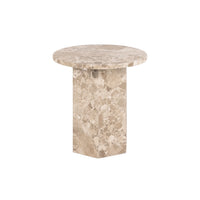 Naxos Marble Side Table