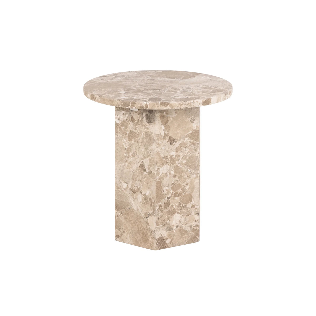 Naxos Marble Side Table