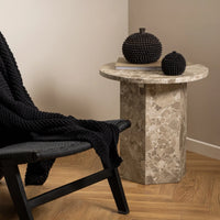 Naxos Marble Side Table