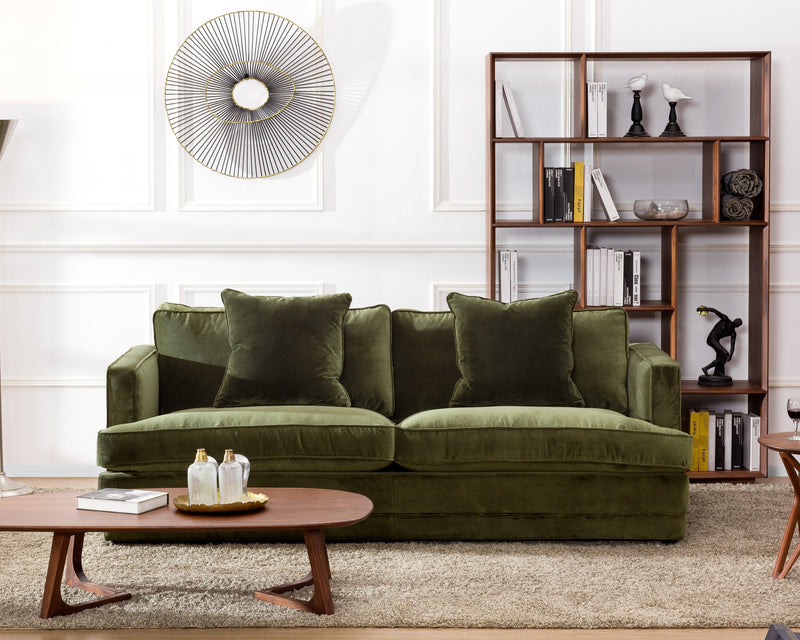 Ocean Olive Green Sofa