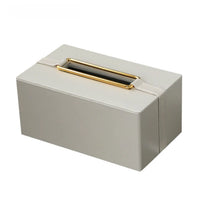 PU Leather Tissue Box
