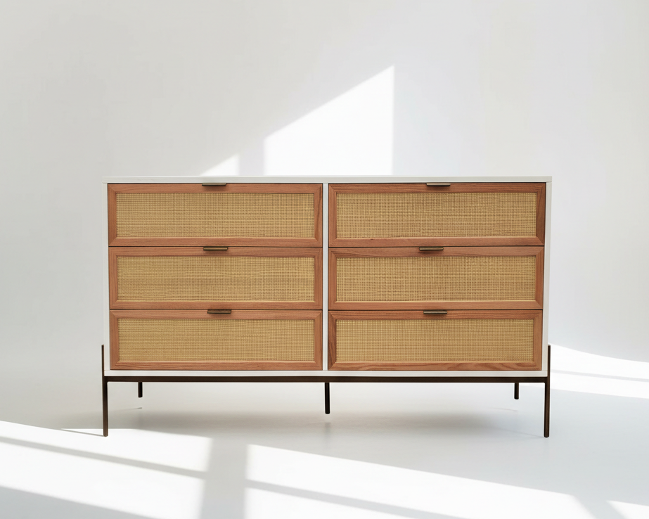 Rattan Dresser