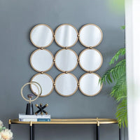 Ring Metal Wall Mirror