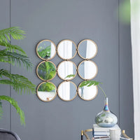 Ring Metal Wall Mirror