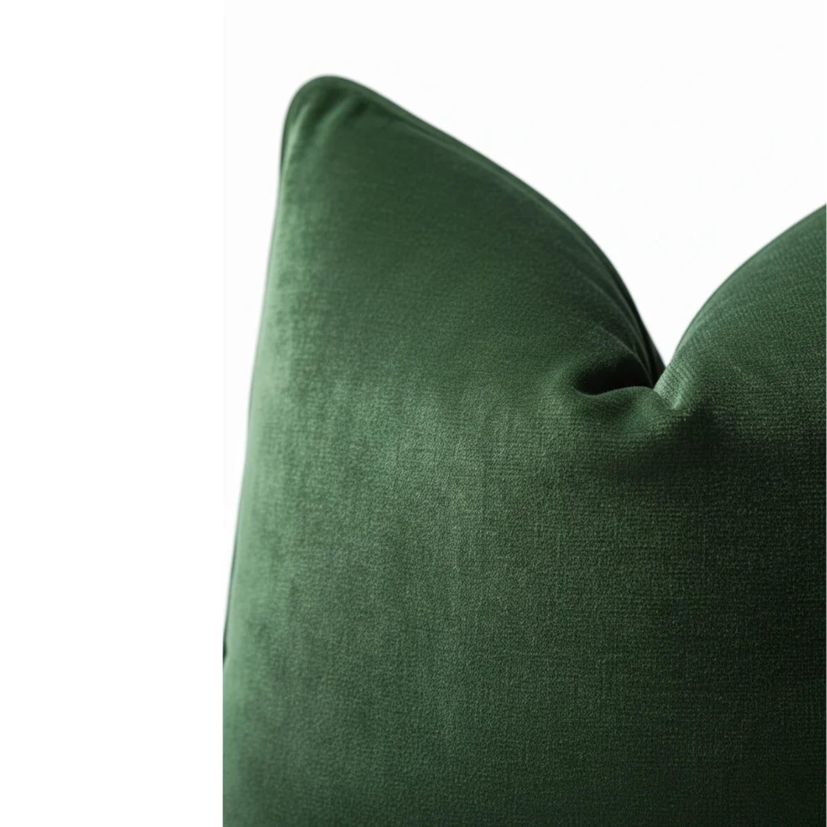 Royal Emerald Velvet Solid Pillow