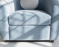 Beauty Sky Blue Armchair