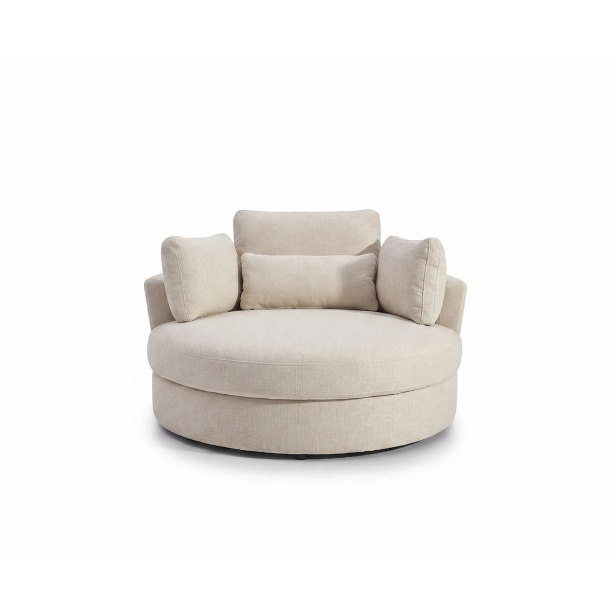 Solo Swivel Chair - Beige