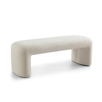 Teddy Bench - Ivory