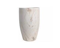 Marble Beige Ceramic Vase