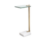 Butler Accent Table, White