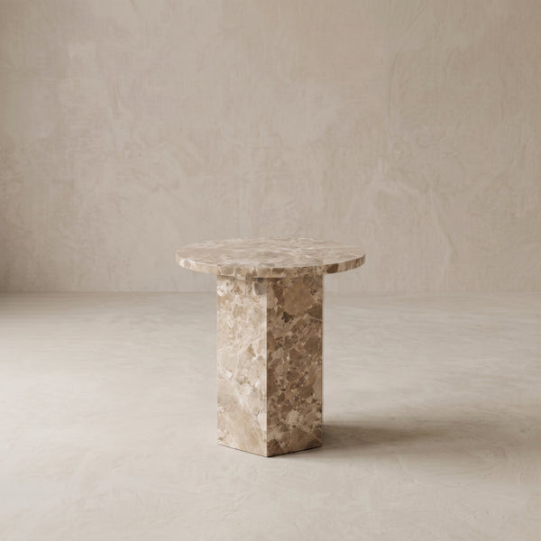 Naxos Marble Side Table