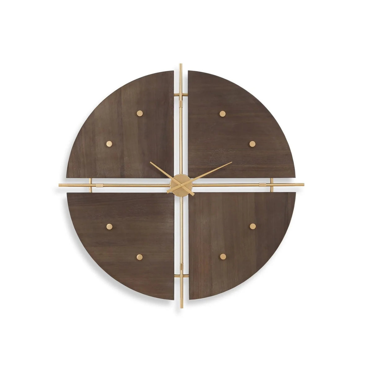 Walnut Elegance, Clock
