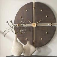 Walnut Elegance, Clock