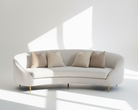 Nordic Curved Sofa