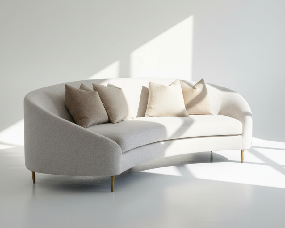 Nordic Curved Sofa