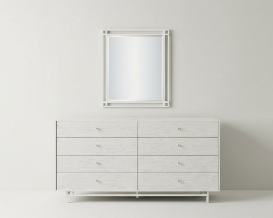 Paradox Dresser and Mirror