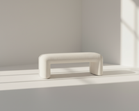 Teddy Bench - Ivory