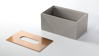 Geomatic Beige Tissue Box