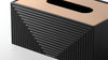 Geomatic Black Tissue Box