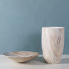 Marble Beige Ceramic Vase
