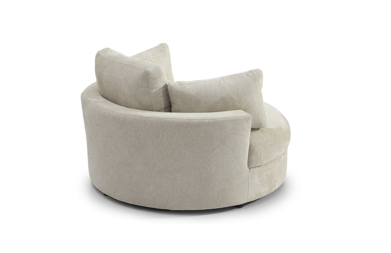 SOLO Swivel Chair - Beige Color